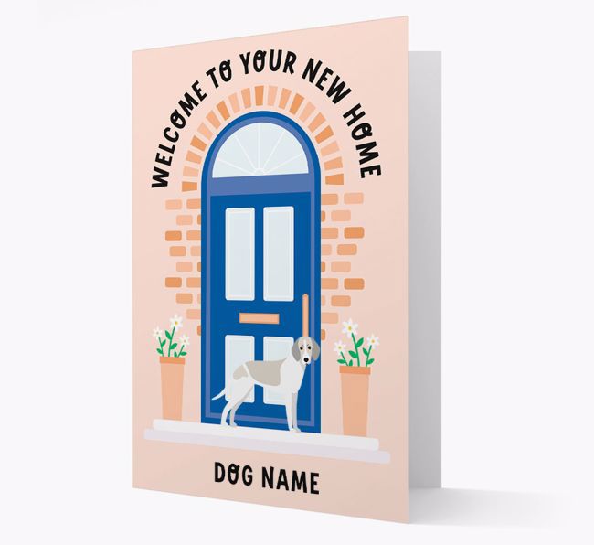 Welcome To Your New Home: Personalized {breedFullName} Card